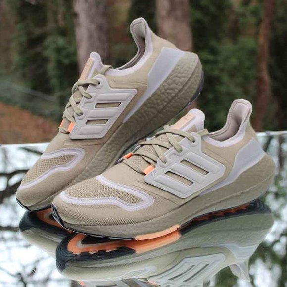 Adidas Ultraboost 22 Orbit Green Men’s Size 12 - Picture 6 of 16